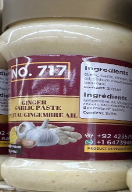 GINGER GARLIC PASTE